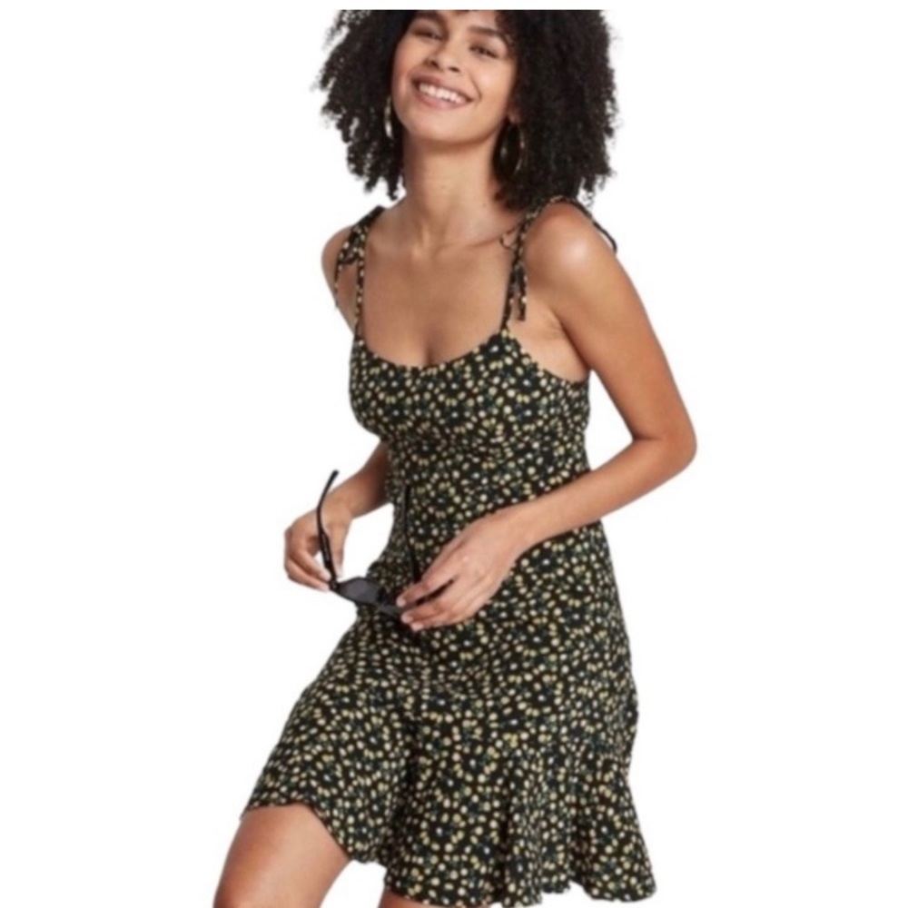 Wild fable target lemon mini dress